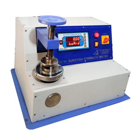 bursting strength tester digital|bursting strength tester machine.